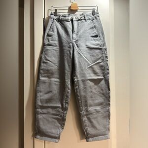 Everlane The Utility High Rise Cropped Barrel Pants